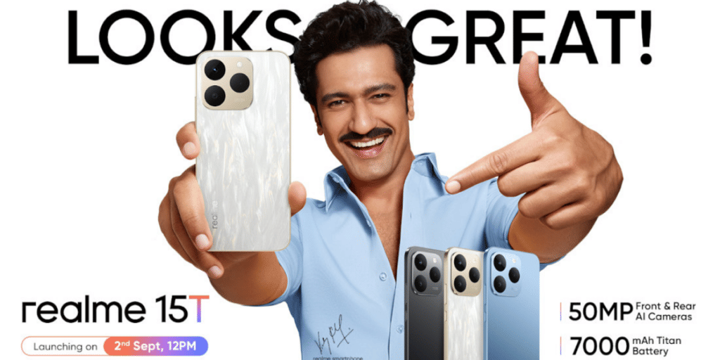 Realme 15T and 15000mAh battery phones launching soon