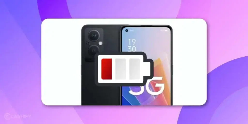 change Oppo A96 battery