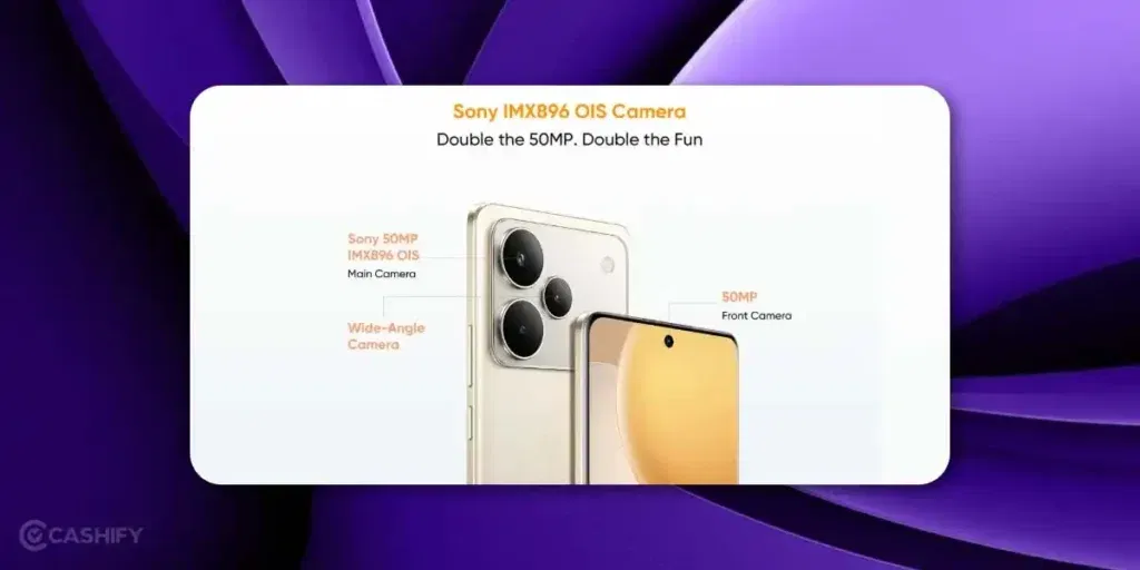 Top specs of Realme P4 Pro camera
