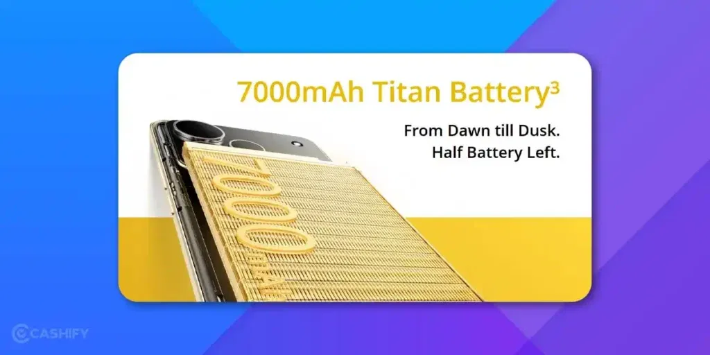 Realme P4 Pro battery