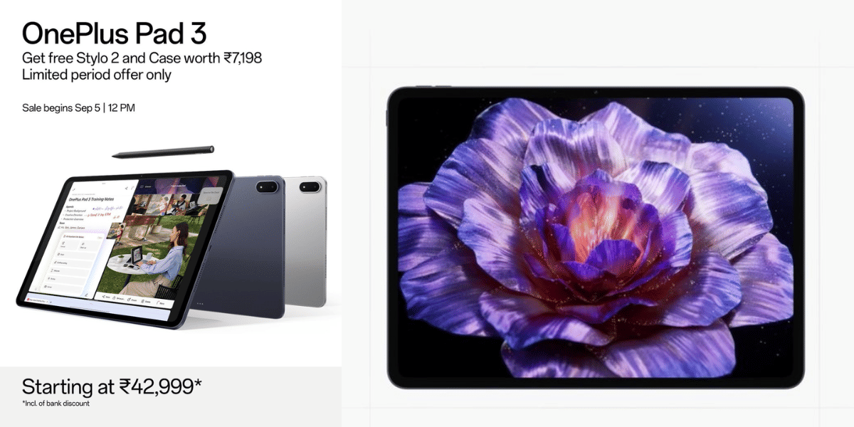 OnePlus Pad 3 Arrives! Check Out The Price, Specs, And Limited-Time Deals