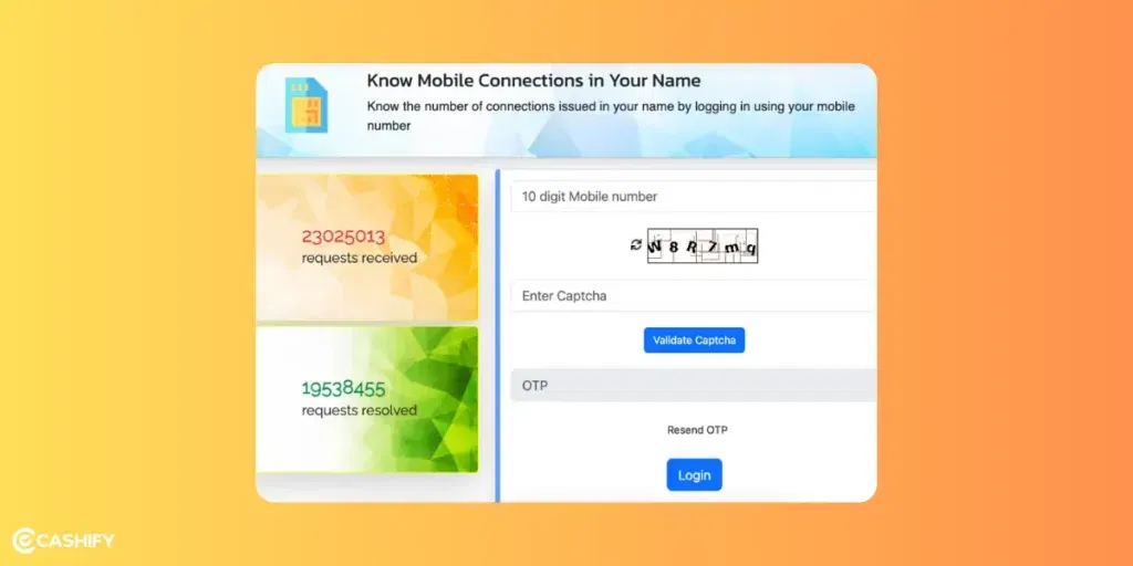 Report Fraudulent Mobile Connections With Sanchar Saathi