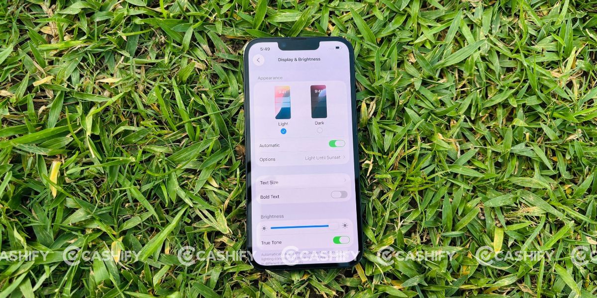 Apple iPhone 16e display