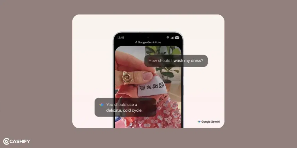 Samsung Galaxy S25 FE AI Highlights about Gemini talkback