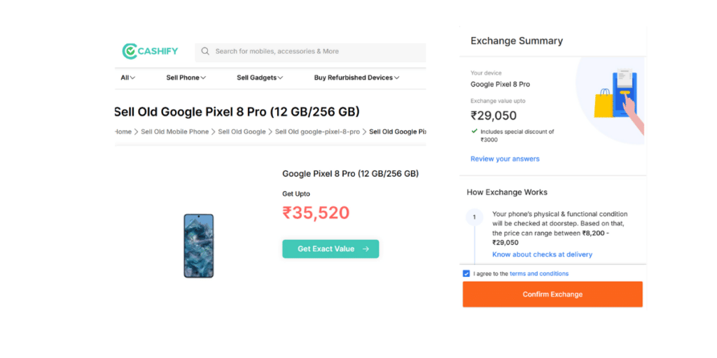 Resale Value of Google Pixel 8 Pro