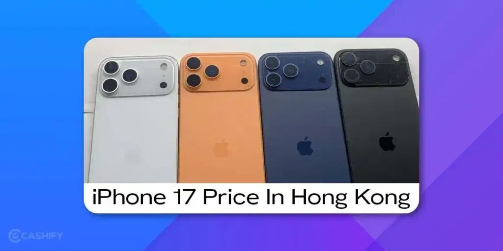 iPhone 17 price in Hong Kong
