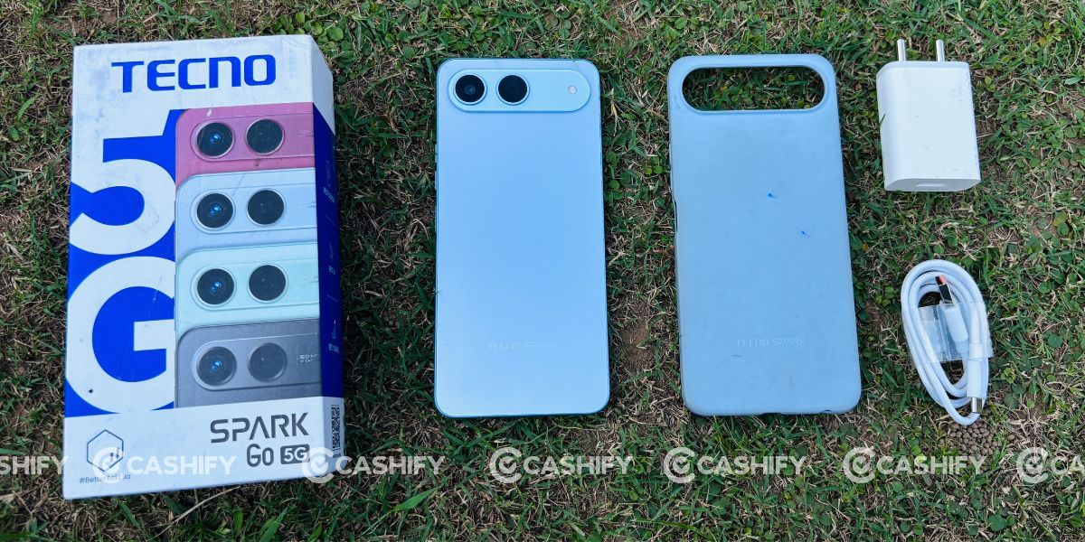 Tecno Spark Go 5G box content