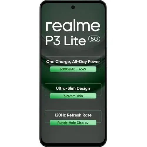 Realme P3 Lite 5G front