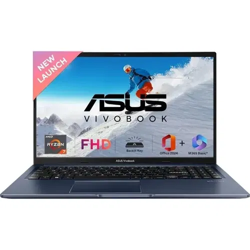 Asus VivoBook 15 M1502YA BQ989WS AMD Octa Core Ryzen 7 16 GB 512 GB SSD Windows 11 Front