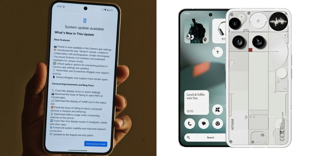 Nothing Phone (3) Gets New Nothing OS Update: Major Camera Improvements And Battery Boost