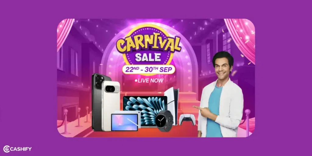 Cashify Carnival Sale 2025, Cashify upcoming sale, upcoming Cashify sale, Cashify sale 2025,