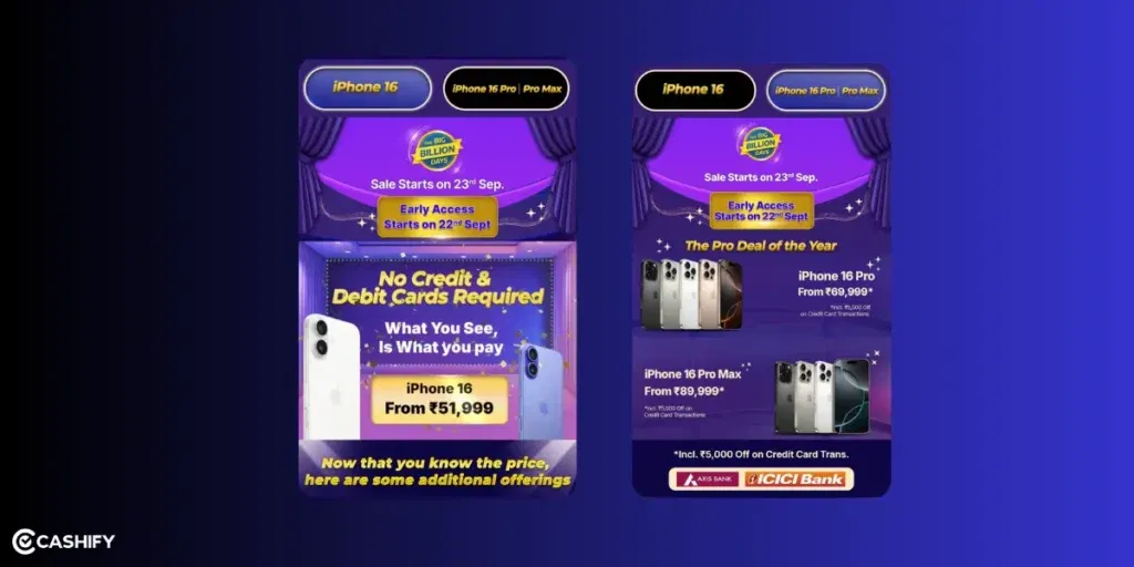 best iPhone deal in Flipkart BBD