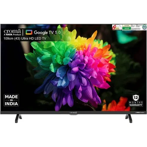 Croma CREL043UGL333850 43 inch (109 cm) LED 4K Front