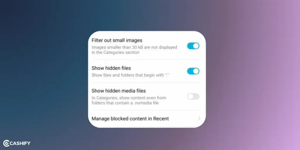 Look for a Hidden WhatsApp Images Folder