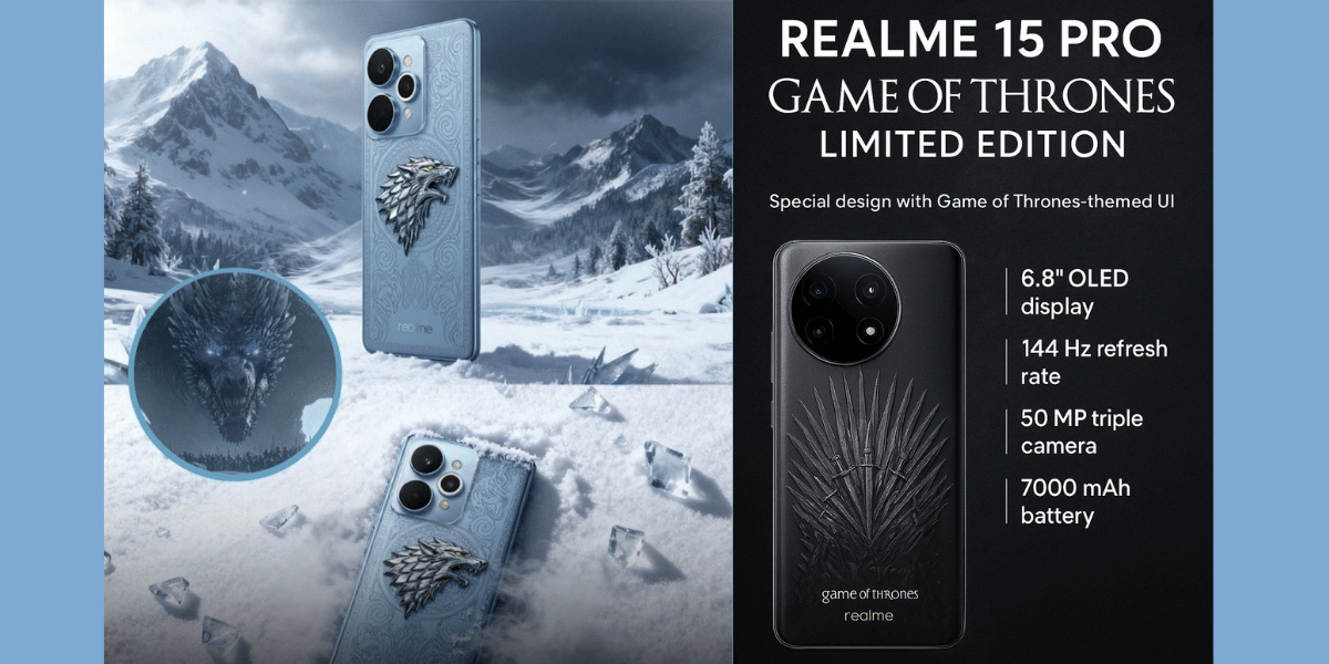 Realme 15 Pro Game of Thrones Edition Teased: Special Variant Coming Soon