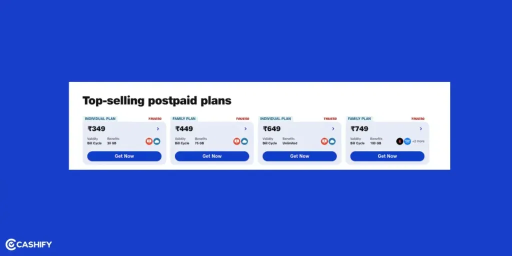 Jio postpaid plans