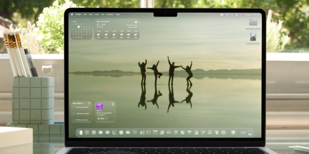 Wallpapers in macOS 26