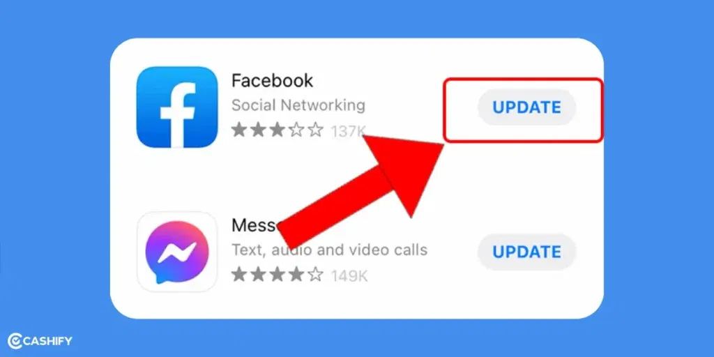 facebook not working,