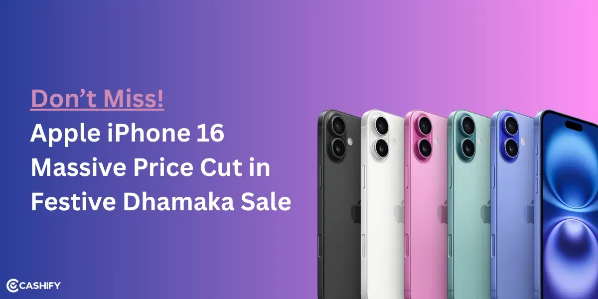 Don’t Miss! iPhone 16 Massive Price Cut in Flipkart Festive Dhamaka Sale