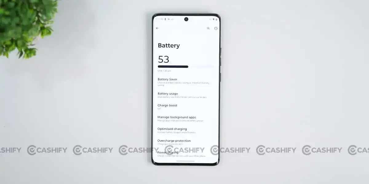 Motorola Moto Edge 50 battery