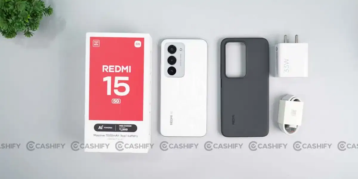 Redmi 15 5G box content