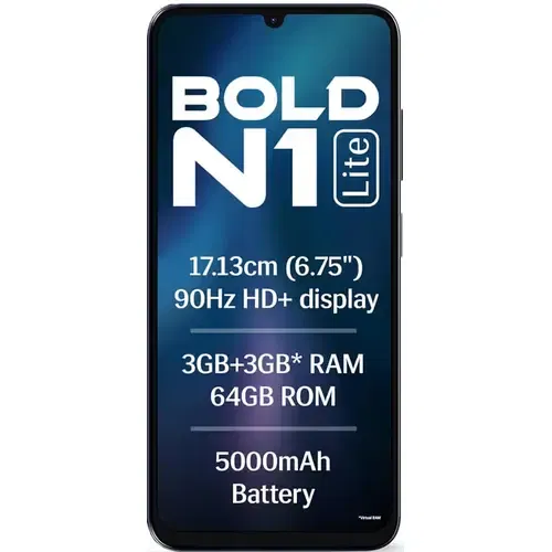 Lava Bold N1 Lite Front