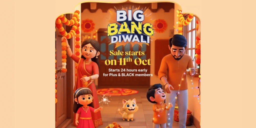 Grab discounts during the Flipkart Big Bang Diwali Sale