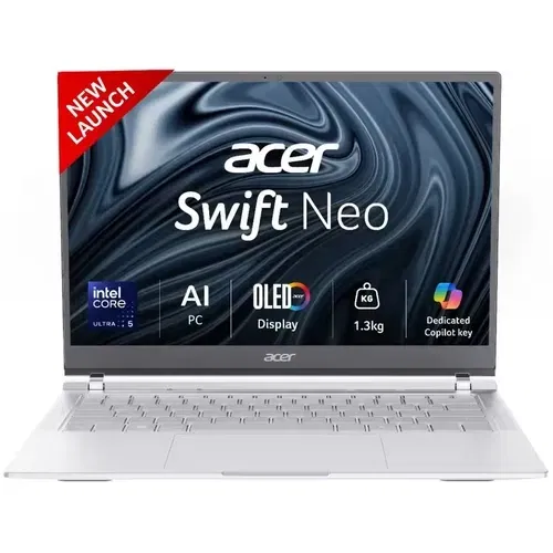 Acer Swift Neo SFN14 54H UN.35GSI.00D Core Ultra 7 16 GB 512 GB SSD Windows 11 Front