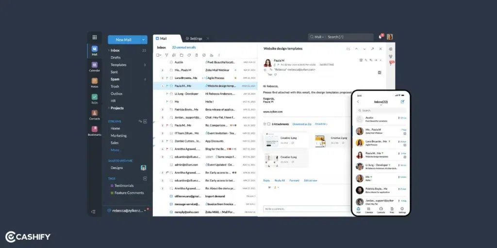 move from Zoho mail to Gmail