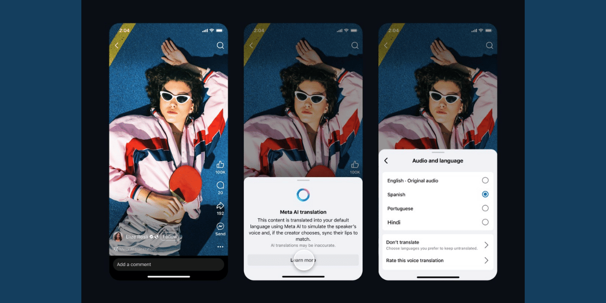 Meta AI Now Dubs Instagram Reels In Hindi 