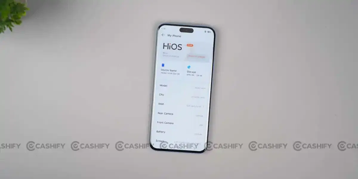 Tecno Pova Slim software 