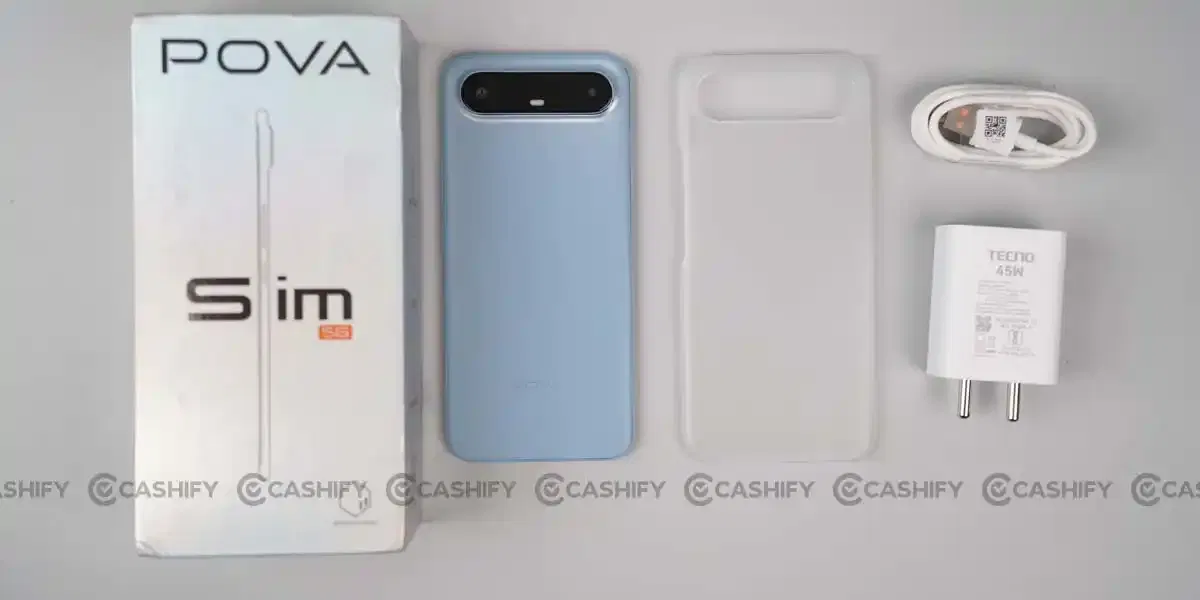 Tecno Pova Slim box content