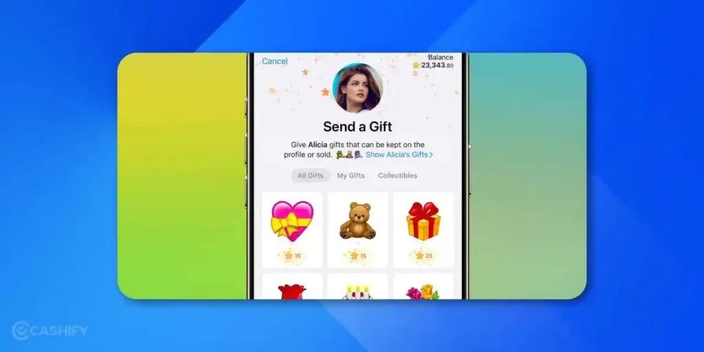 Redesigned Gift Interface