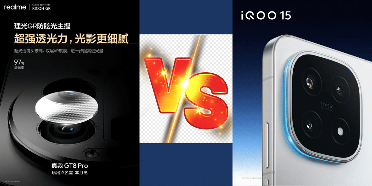 iQOO 15 vs Realme GT 8 Pro Camera : Which Flagship Offers Better Photography?