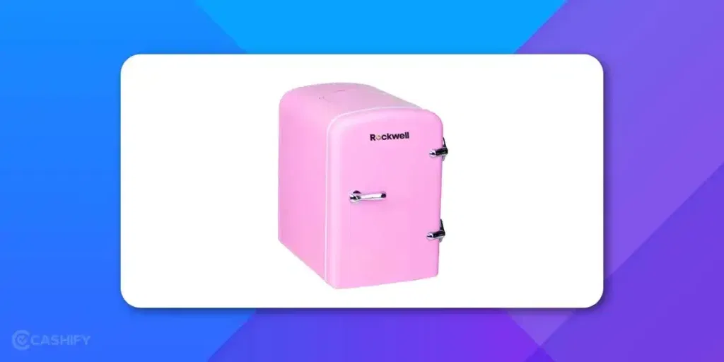 ROCKWELL 4L Retro Mini Fridge and Warmer