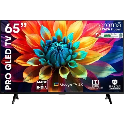 Croma CREL065UGQ024650 65 inch (165 cm) QLED 4K Front