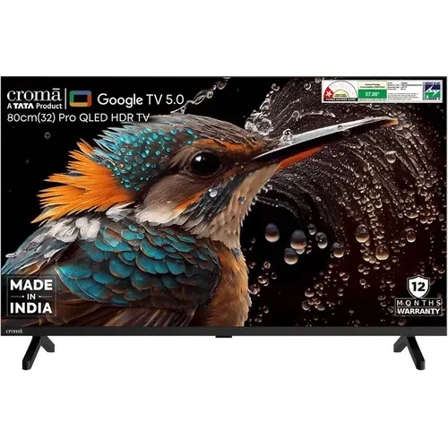 Croma CREL032HGQ024650 32 inch (81 cm) QLED HD-Ready front