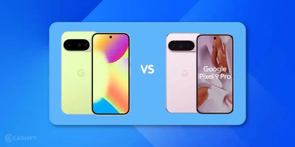 Pixel 10 vs Pixel 9 Pro