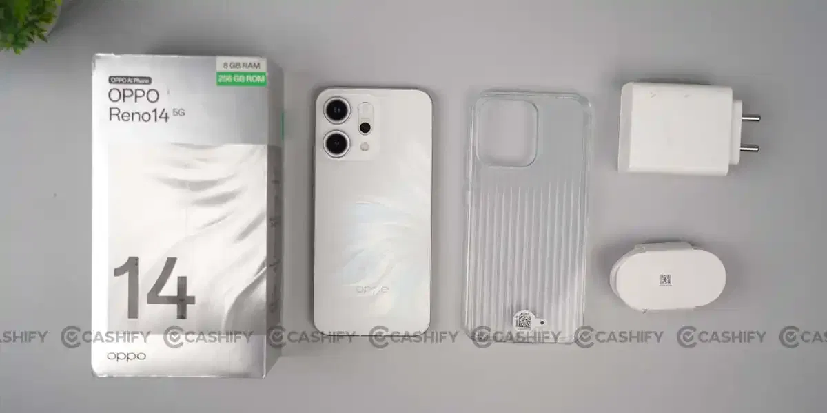 OPPO Reno 14 box content