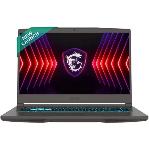 MSI Thin A15 B7UC 611IN AMD Hexa Core Ryzen 5 16 GB 1 TB SSD Windows 11 4 GB Front