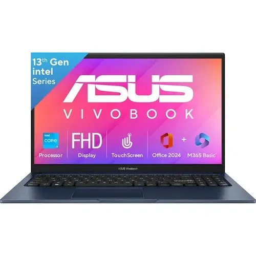 Asus VivoBook 15 X1504VA E83959WS Core i3 13th Gen 16 GB 512 GB SSD Windows 11 Front