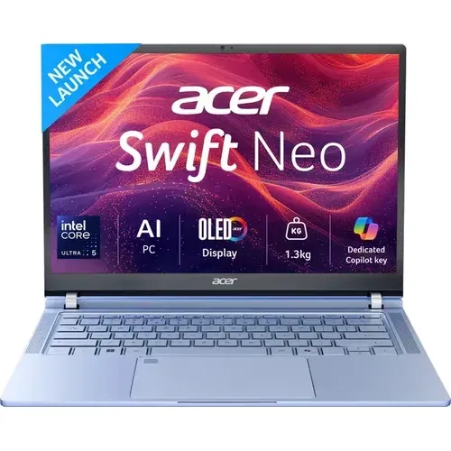 Acer Swift Neo SFN14 54H UN.35GSI.00M Core Ultra 5 16 GB 512 GB SSD Windows 11 Front