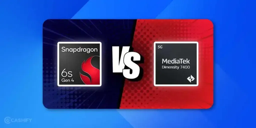 snapdragon 6s gen 4 vs dimensity 7400 performance