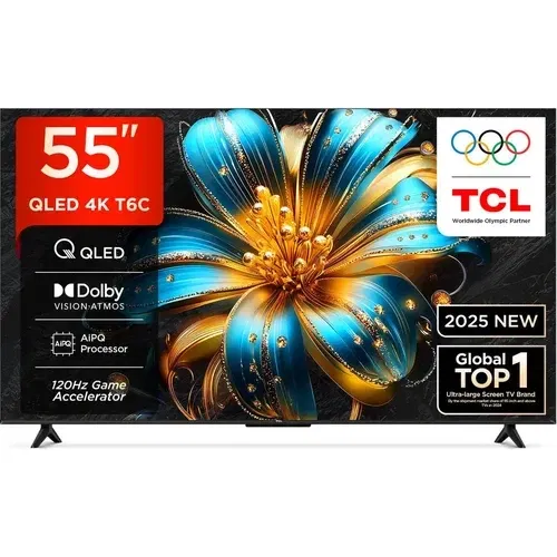 TCL 55T6C 55 inch (139 cm) QLED 4K