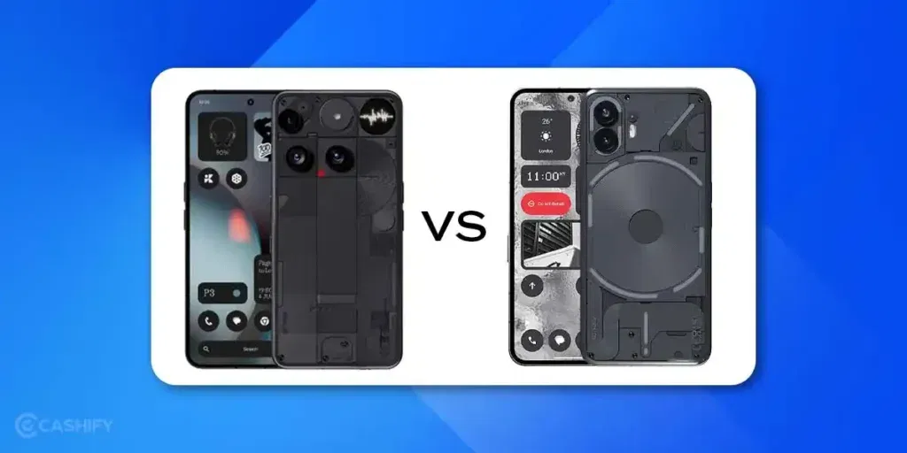 Nothing Phone 3 vs Nothing Phone 2