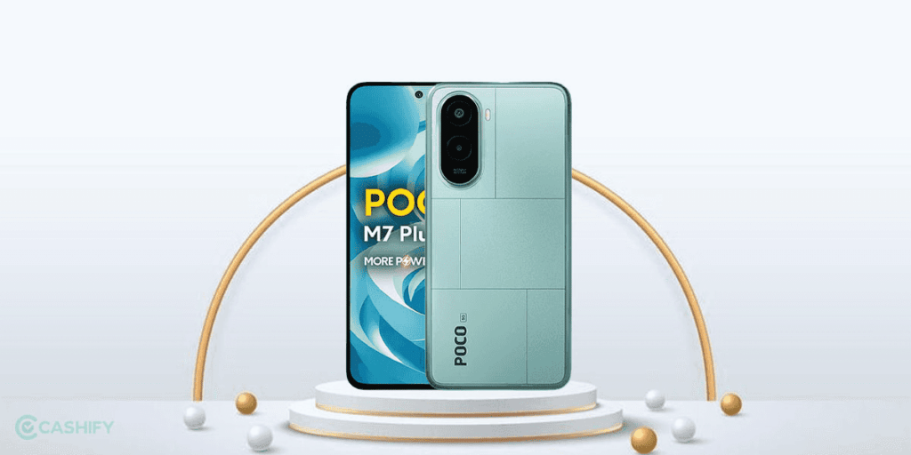 POCO M7 Plus as one of the best battery backup phones under 20000
