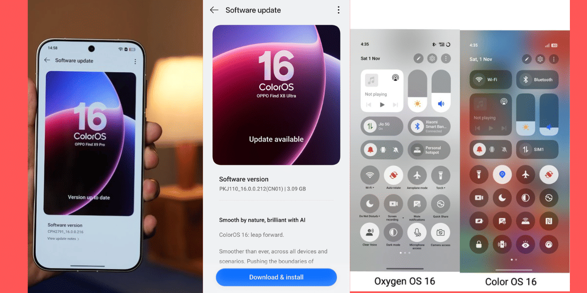 OPPO Find X8 Gets ColorOS 16 x Android 16: Official Global Roll-Out Begins