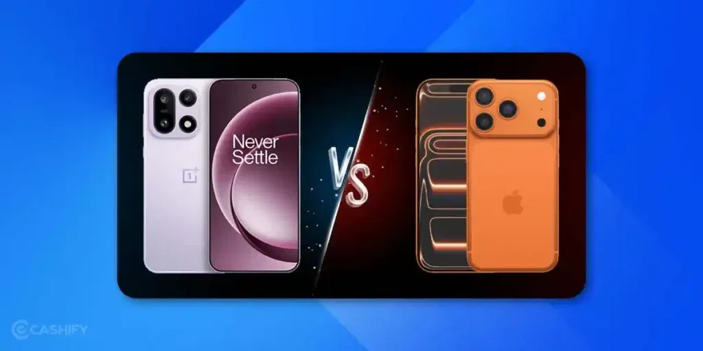 oneplus 15 vs iphone 17 pro camera ultra wide zoom mode