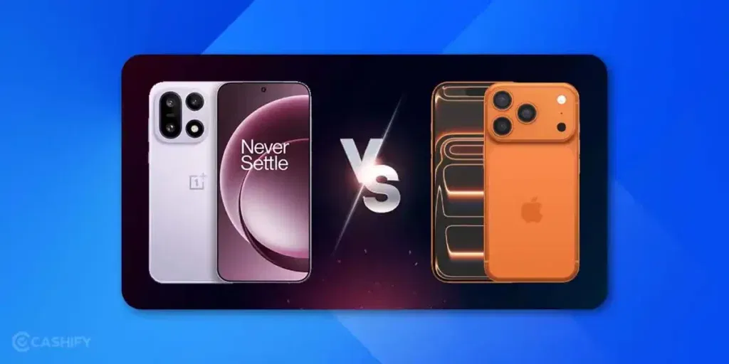 oneplus 15 vs iphone 17 pro camera video recording 