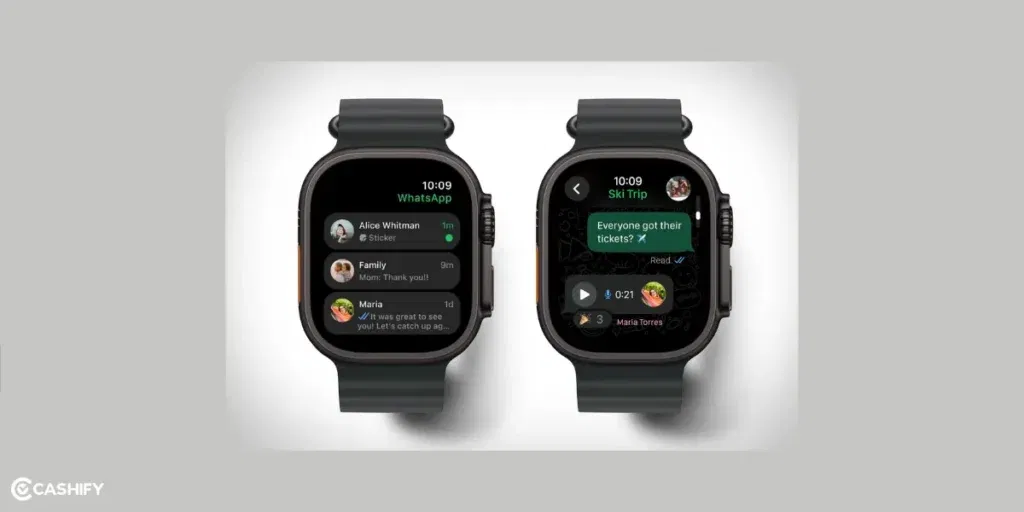 WhatsApp on Apple Watch